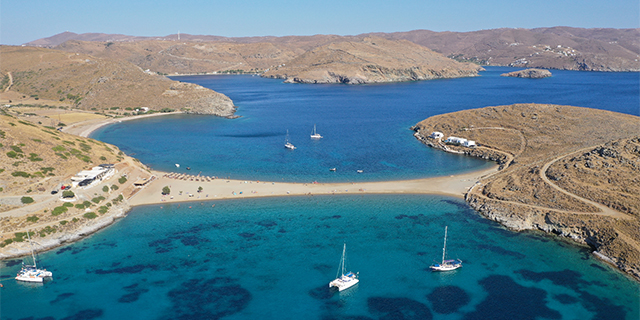 Kithnos Sandbar, Cyclades